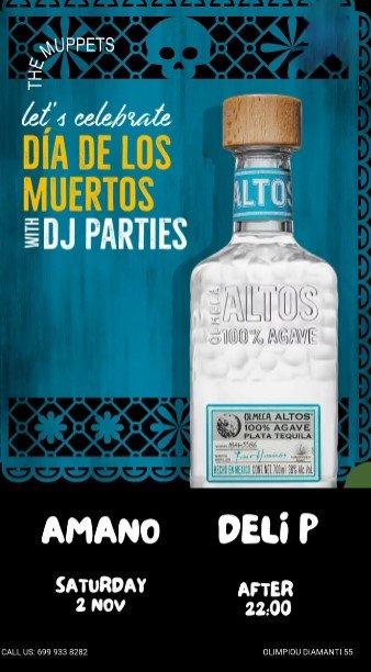 Dia De Los Muertos with DJ Party 